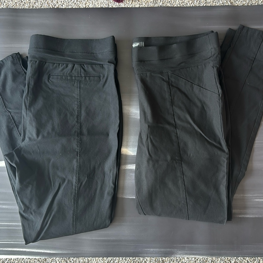 2 Pairs! Simply Vera Wang Skinny Black dress pants